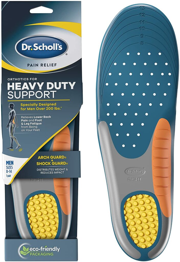Dr Scholl's Heavy Duty Support Pain Relief Orthotics